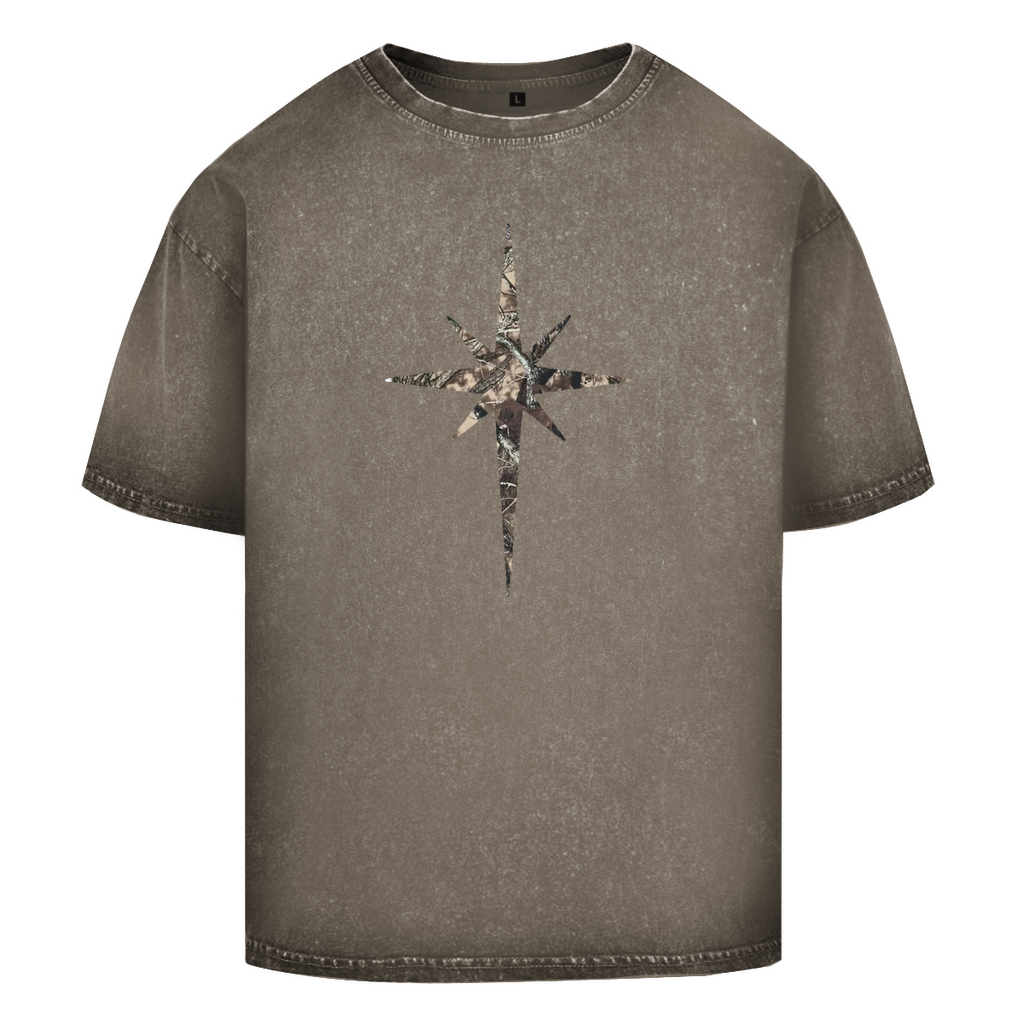 Camo Star Logo Washed T-Shirt