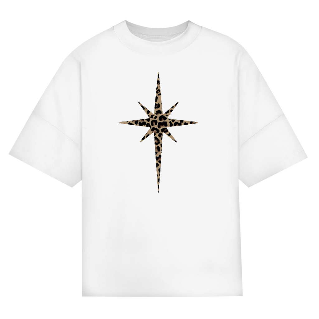 Leopard Star Logo T-Shirt