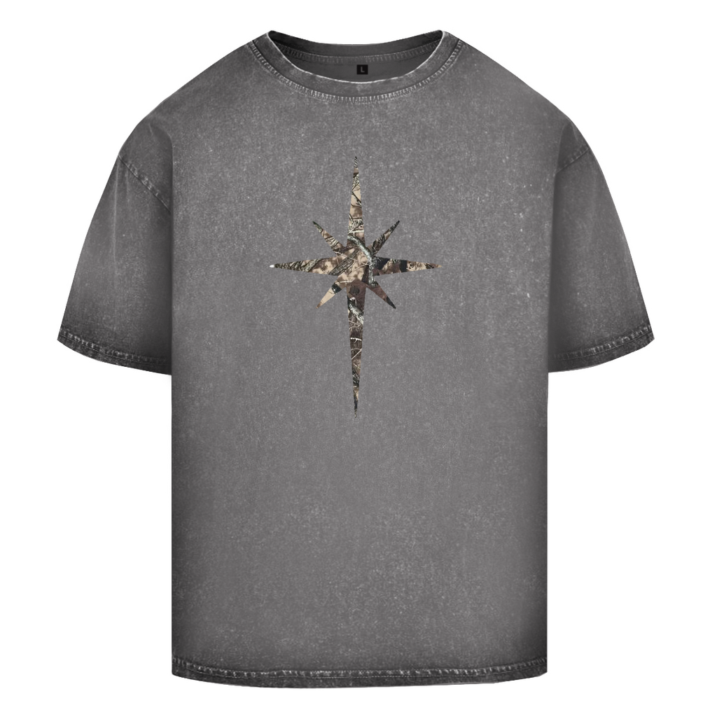 Camo Star Logo Washed T-Shirt